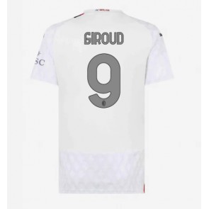 AC Milan Olivier Giroud #9 Gostujuci Dres za Ženska 2023-24 Kratak Rukavima